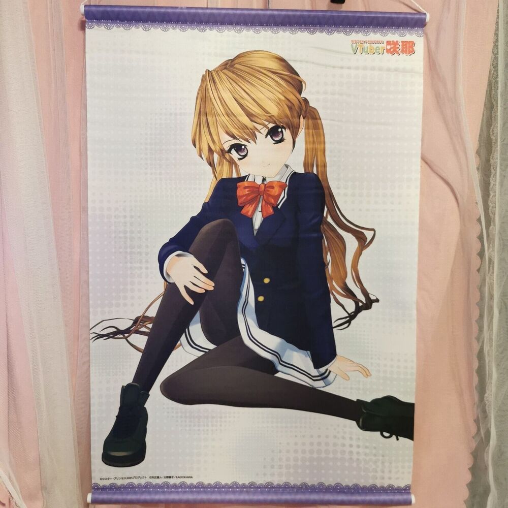 B2 Anime Wall Scroll Sister Princess Vtuber Sakuya Anime Manga Cosplay Youtuber